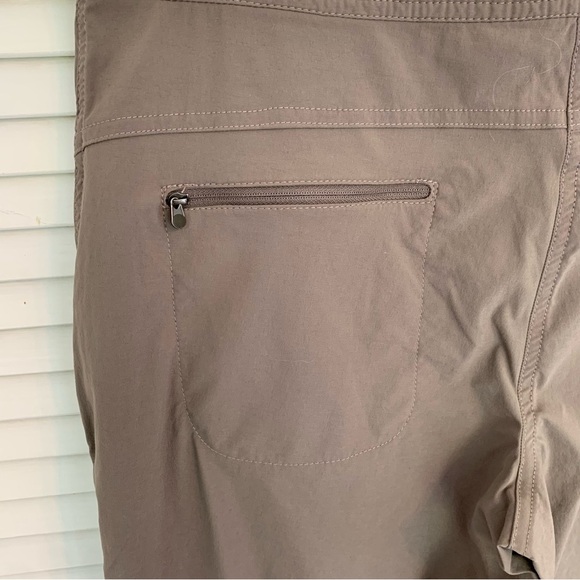 L.L.Bean Women’s Size 12 Comfort Trail Pants Ash Brown Mid-Rise Straight-Leg - Picture 6 of 16